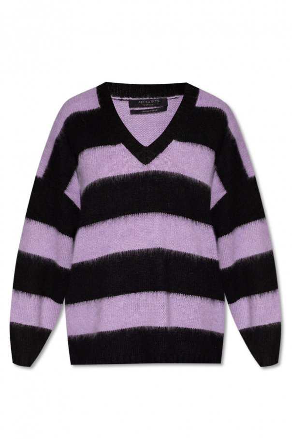 All saints striped sweater best sale